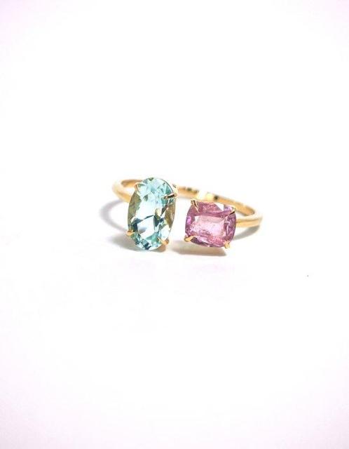 Zonder Minimumprijs - Ring - 14 karaat Geel goud - 2.50ct., Handtassen en Accessoires, Ringen