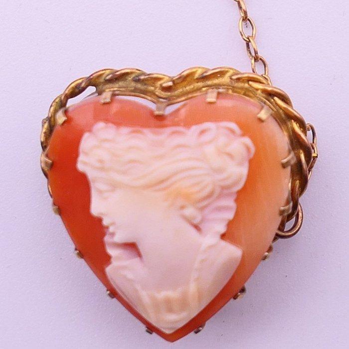 Sans prix de réserve - Camée Ancienne broche victorienne en, Bijoux, Sacs & Beauté, Bijoux anciens