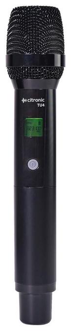 Citronic TU4_HTX Reserve Hand Microfoon Voor TU4 Systeem, Muziek en Instrumenten, Microfoons, Nieuw