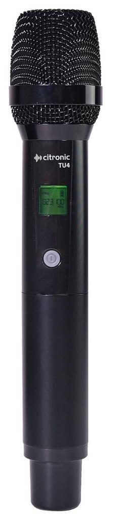 Citronic TU4_HTX Reserve Hand Microfoon Voor TU4 Systeem, Muziek en Instrumenten, Microfoons