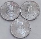 Afrique du Sud. 20 Cents 1961, 1962, 1964/ Proof 50% Silver-