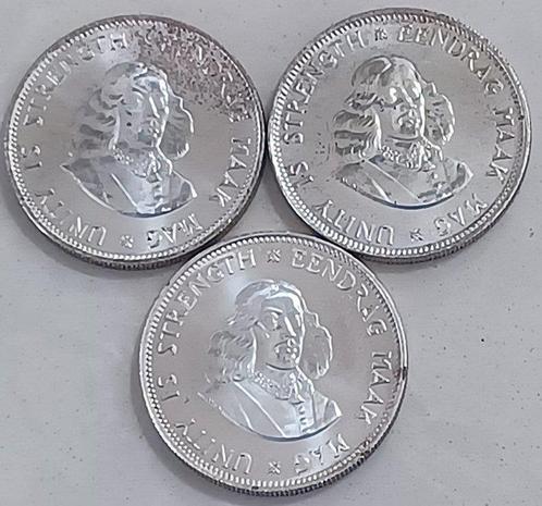 Afrique du Sud. 20 Cents 1961, 1962, 1964/ Proof 50% Silver-, Postzegels en Munten, Munten | Europa | Niet-Euromunten