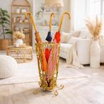 Paraplustandaard/rek - Verguld messing, Antiek en Kunst