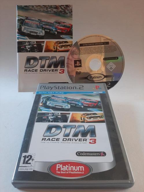 DTM Race Driver 3 Platinum Playstation 2, Consoles de jeu & Jeux vidéo, Jeux | Sony PlayStation 2, Enlèvement ou Envoi