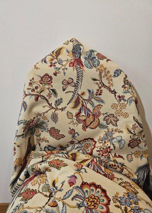 Jacquard stof van Pregio Voliera Incantata - Klassiek, Antiek en Kunst, Antiek | Tapijten, Tafelkleden en Textiel