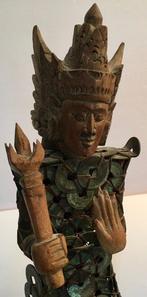 Vishnu gezeten op Garuda - 49 cm - Kèpèng - Bali - Indonesië