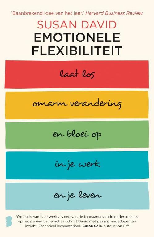 Emotionele flexibiliteit 9789022577677 Susan David, Boeken, Psychologie, Gelezen, Verzenden