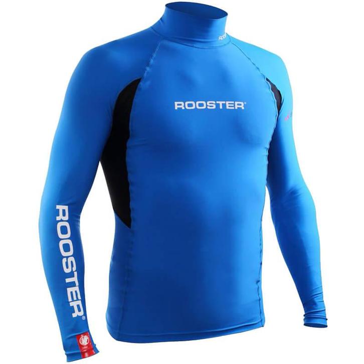 Rooster Rash Vest Long Sleeve Blauw, Watersport en Boten, Watersportkleding, Nieuw, Ophalen of Verzenden