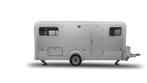 Lume Traveler - Nordic - Luxe Aluminium Caravan, Caravans en Kamperen, Overige merken, Vast bed, 100 kg of meer, 5 tot 6 meter