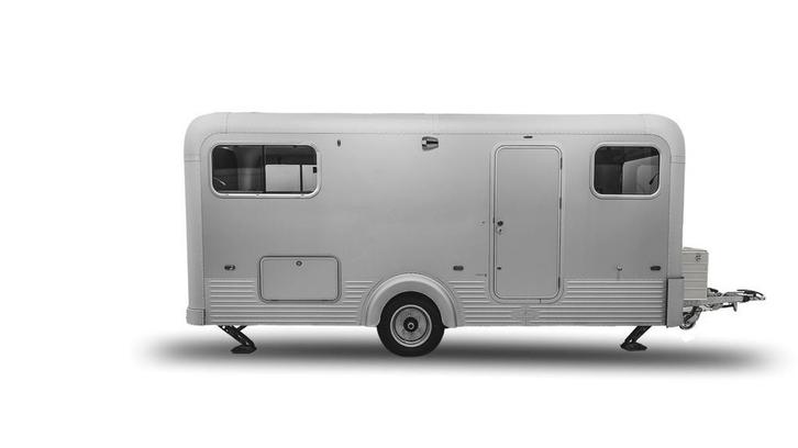 Lume Traveler - Nordic - Luxe Aluminium Caravan, Caravanes & Camping, Caravanes, Airco, Douche, Mover, Enlèvement