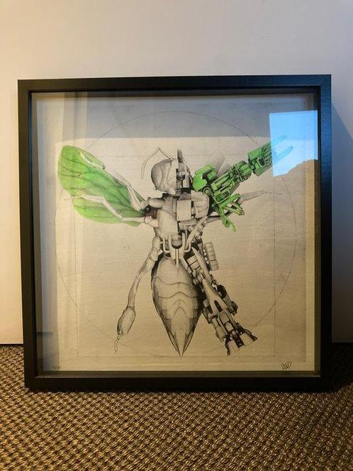 Ludo (ludovic vernhet) (1976) - CyberbeE-e, Antiek en Kunst, Kunst | Schilderijen | Modern