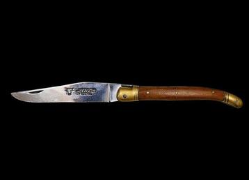 Laguiole - Laguiole - Tafelmes (2) - Hout, Leder, Messing, beschikbaar voor biedingen