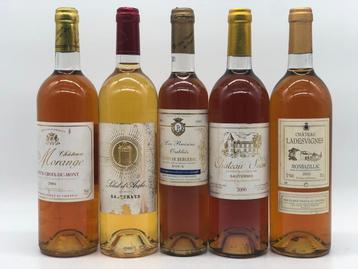 Mixed lot of 4 x 75cl & 1 x 50cl young sweet (VDN) wines..., Verzamelen, Wijnen, Ophalen of Verzenden, Nieuw, Frankrijk, Witte wijn