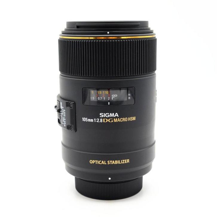 Sigma 105mm F2.8 EX DG OS HSM Macro Nikon F-Mount (Occ), Audio, Tv en Foto, Foto | Lenzen en Objectieven, Macrolens, Zo goed als nieuw