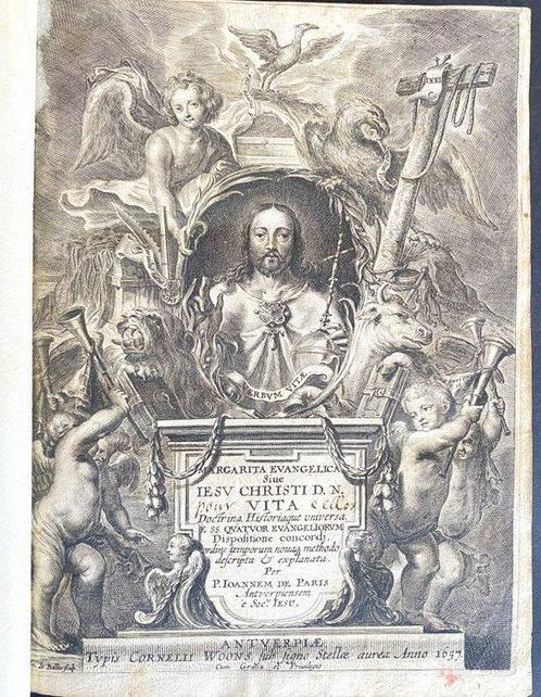 Paris, Johannes von - Margarita evangelica sive Iesu Christi, Antiquités & Art, Antiquités | Livres & Manuscrits