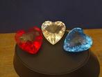 Swarovski - Beeldje - Hart rood ,wit en blauw - Kristal