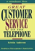 Great Customer Service on the Telephone (Worksm. Anderson, Livres, Kristin Anderson, Verzenden