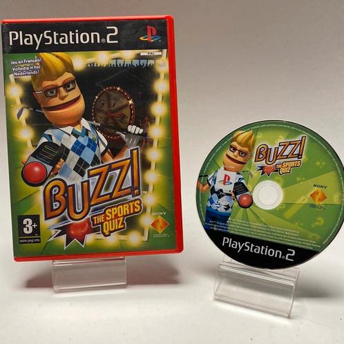 Buzz! The Sports Quiz, Games en Spelcomputers, Games | Sony PlayStation 2, Zo goed als nieuw, Ophalen of Verzenden