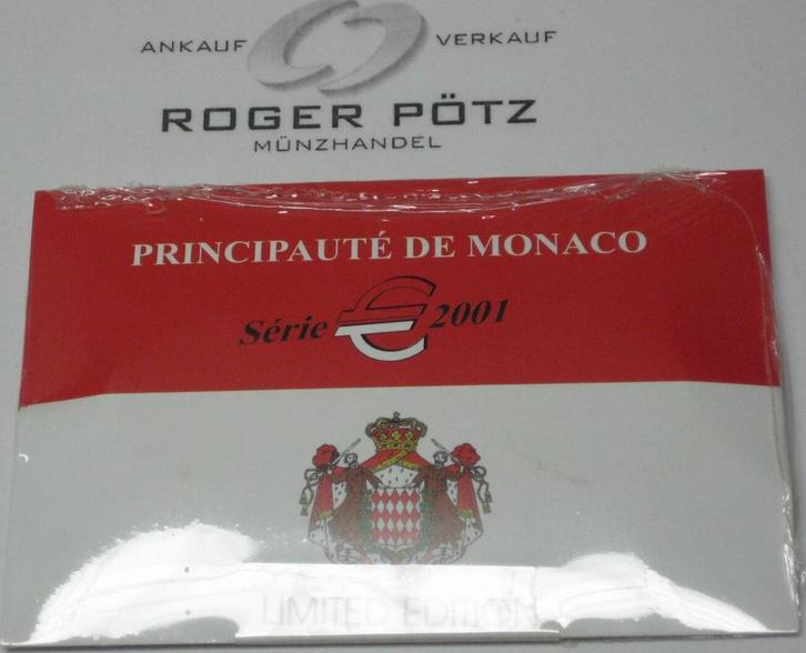 3 Euro Monaco offizieller Mini munten set des Casinos 200..., Postzegels en Munten, Munten | Europa | Euromunten, België, Verzenden