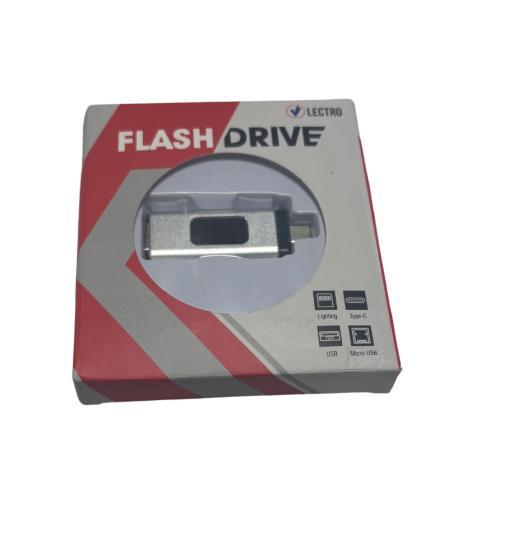 2dekans | Lectro Flash Drive met USB-A & C aansluitingen -, Computers en Software, Pc- en Netwerkkabels, Ophalen of Verzenden