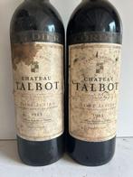 1983 Château Talbot - Saint-Julien 4ème Grand Cru Classé - 2, Verzamelen, Nieuw