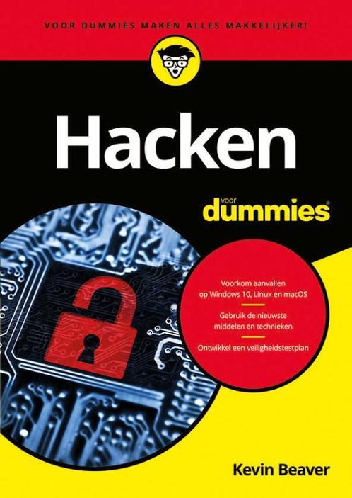 Hacken voor dummies 9789045356440 Kevin Beaver, Boeken, Informatica en Computer, Zo goed als nieuw, Verzenden