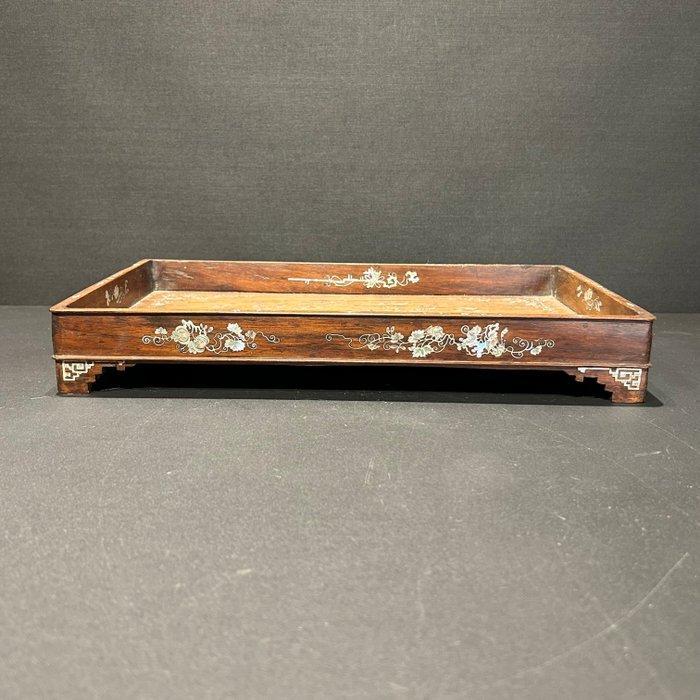 Bijzettafel - Hout, parelmoer - China - Qing Dynastie, Antiek en Kunst, Antiek | Overige Antiek