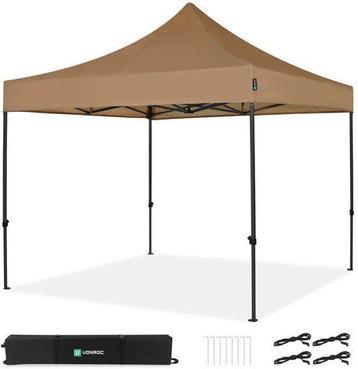 VONROC Partytent - 3x3 m – Premium easy-up Partytent - beschikbaar voor biedingen
