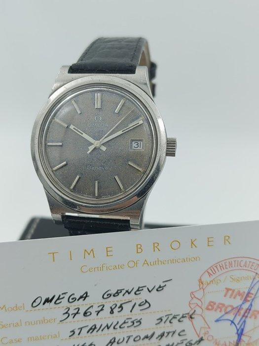 Omega - Genève Automatic – Tropical Blue Dial - Jumbo -, Handtassen en Accessoires, Horloges | Heren