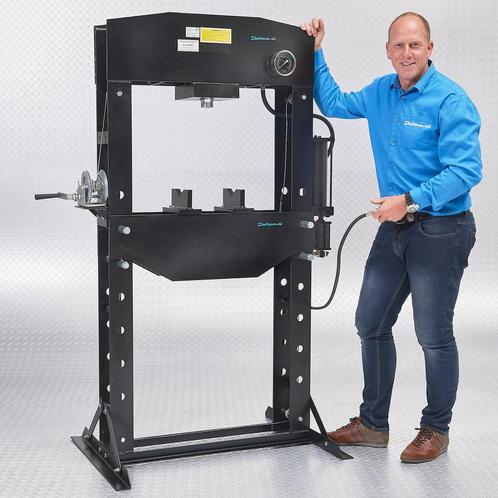Datona Werkplaatspers 50 ton + Perspennen - datona, Doe-het-zelf en Bouw, Gereedschap | Overige machines, Ophalen of Verzenden
