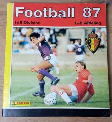 Panini België Football 87: Compleet Verzamelalbum