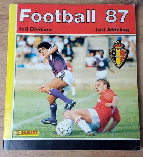 Panini België Football 87: Compleet Verzamelalbum, Sport en Fitness, Voetbal, Zo goed als nieuw, Verzenden