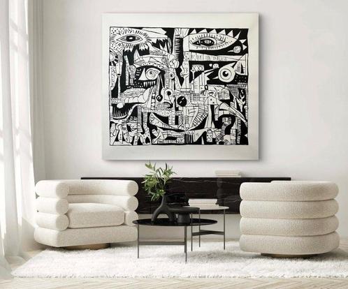 Freda People (1988-1990) - Guernica Abstract Collection, Antiek en Kunst, Kunst | Schilderijen | Modern