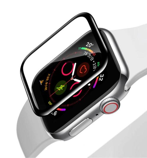 44mm Full Cover Screen Protector voor iWatch Series 4 / 5 -, Telecommunicatie, Mobiele telefoons | Hoesjes en Screenprotectors | Overige merken