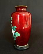 Vaas - Koper, Emaille - Japan - Shippou Kabin Bara (Zonder