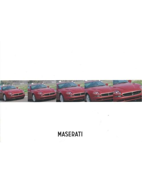 1998 MASERATI 3200 GT | QUATTROPORTE EVOLUZIONE BROCHURE I.., Livres, Autos | Brochures & Magazines, Enlèvement ou Envoi