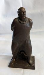 Ernst Barlach (1870-1938) - sculptuur, Der Spaziergänger -