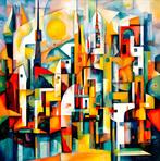 Marta Ellie (1985) - Golden Hour XXL, Antiek en Kunst, Kunst | Schilderijen | Modern