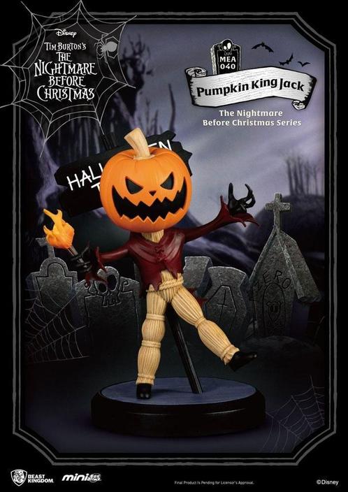 Nightmare Before Christmas Mini Egg Attack Pumpkin Jack 8 cm, Verzamelen, Disney, Ophalen of Verzenden