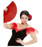 Rode Waaier Stof, Hobby en Vrije tijd, Verzenden, Nieuw