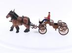 Schaal 1:32 Siku 4671 Carriage with Horses #4020 (I (1:32)), Hobby en Vrije tijd, Modelauto's | 1:32, Gebruikt, Ophalen of Verzenden