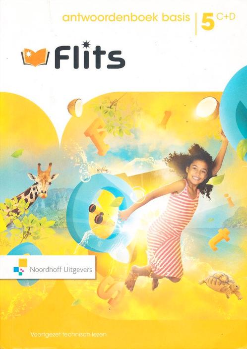 Flits Antwoordenboek Basis C+D groep 5, Livres, Livres scolaires, Envoi