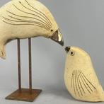 Ewa Budzowska - 2 big birds - (with 24carat gold)