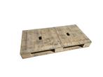Houten pallet 1200x600x135 mm gesloten dek en bodem, Ophalen of Verzenden, Nieuw