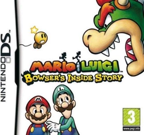 Mario & Luigi Bowsers Inside Story (DS Games), Games en Spelcomputers, Games | Nintendo DS, Zo goed als nieuw, Ophalen of Verzenden