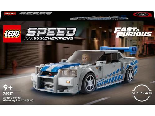 LEGO Speed Champions Nissan Skyline GT-R (R34) - 76917, Kinderen en Baby's, Speelgoed | Bouwstenen, Zo goed als nieuw, Verzenden