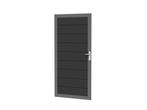 Veiling - Aluminium tuindeur - Antraciet - 183x93 cm, Tuin en Terras, Nieuw
