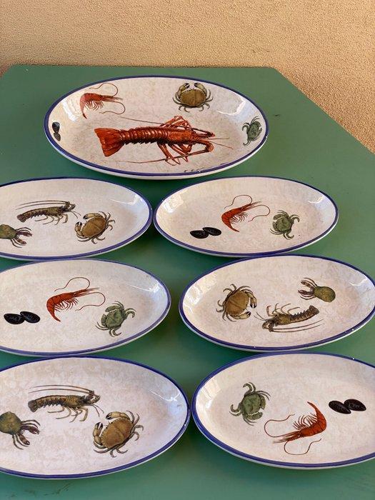 Excelsa - Sconosciuto - Service de table (7) - Assiettes, Antiek en Kunst, Antiek | Meubels | Tafels