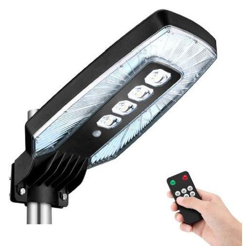 Maxilux LED Solar lantaarnpaal armatuur + afstandsbediening, Articles professionnels, Articles professionnels Autre, Envoi