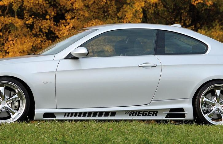 Rieger side skirt | 3-Serie E92: 09.06-02.10 (tot Facelift),, Auto-onderdelen, Carrosserie, Nieuw, BMW, Verzenden